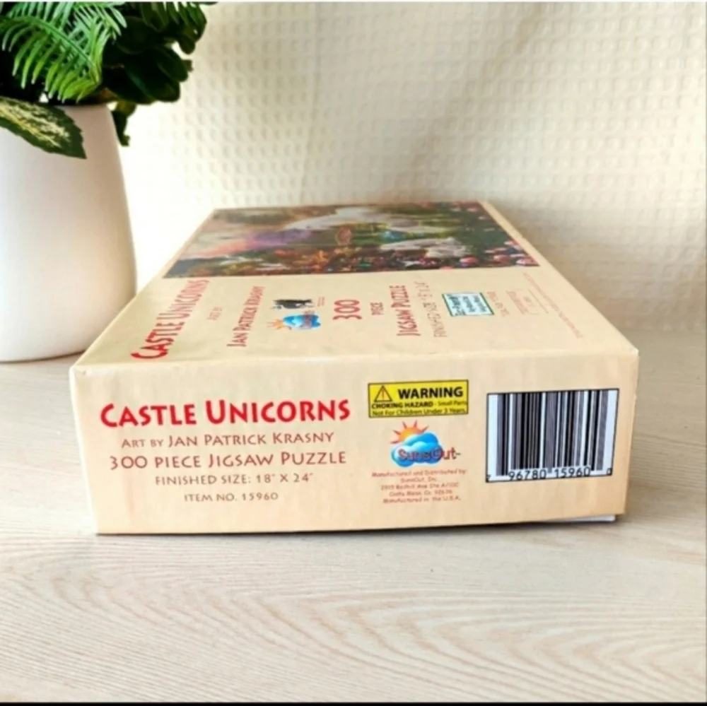 Two Unicorn 300 Pieces Jigsaw Puzzles